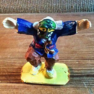 Vintage Korean Eunyul Talchum Dance Drama Figure 3" Theater Collectible